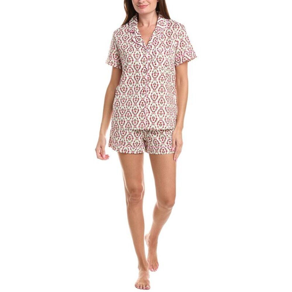 Bedhead Womens  2Pc Short Pajama Set, Pink